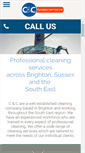 Mobile Screenshot of contractwindowcleaning.com